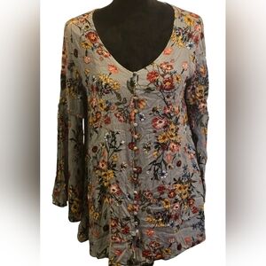 Love Riche Multicolor Floral Blouse